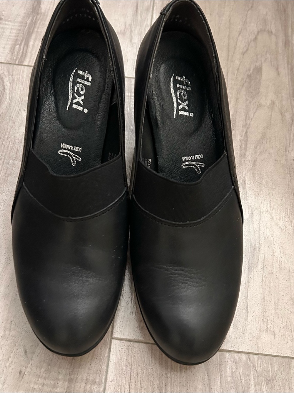 Women’s FLEXI 26503 Black Leather Shoes